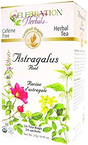Celebration+Herbals+Teabags+Herbal+Tea+Astragalus+Root+Tea+Organic+-+24+Herbal+Tea+Bags