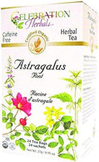 Celebration+Herbals+Teabags+Herbal+Tea+Astragalus+Root+Tea+Organic+-+24+Herbal+Tea+Bags