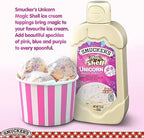 Smuckers Unicorn Magic Shell Smucker`s Topping Freezes In Seconds (1) 7.25 oz Bottle