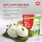 MTR Instant Rice Idli Mix - Ready to Cook Authentic Indian Breakfast, Lunch, Dinner or Snack Meal - No Added Preservatives - A Quick & Easy Recipe Suitable for Vegetarians - (500g, Pack of 3)