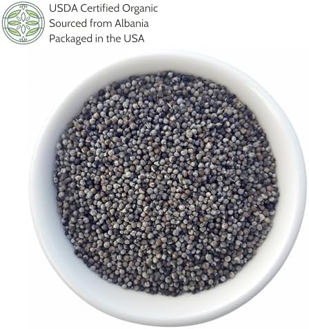 Organic Chasteberry 4 oz. (113g), USDA Certified Organic Chaste Tree Berry, Vitex Berry, Vitex Chasteberry, Chaste Berries, Whole