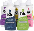 Rit Dye Liquid – Wide Selection of Colors – 8 Oz. (Fuchsia)