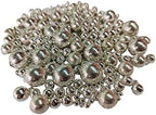 Edible Silver Sugar Pearls Candy Sprinkles 120G/ 4.23Ounce Baking Cake Sprinkles Cupcake and Cake Topper Cookie Decorations Wedding Party Valentines Halloween Christmas Supplies