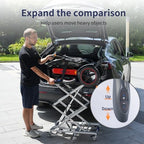 Wheelchair Lift Portable Electric Lift for Wheelchairs and Scooters - Lightweight, Rechargeable & Space-Saving Design