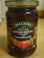 Mackays "Scottish Strawberry Preserve with Champagne" 12oz/340g