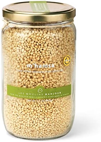 Les Moulins Mahjoub Organic Couscous M'hamsa | Hand Rolled in Tunisia