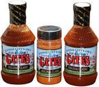 Gates Original Classic Bundle: 2 Gates Original Classic Barbecue Sauce 18 Fl Oz., 1 Gates Original Classic 8 Oz Season & Marinate