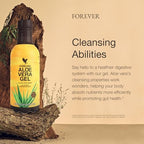 Forever Living - Forever Aloe Vera Gel - 99.7% Pure Inner Leaf Aloe Vera Juice - Preservative-Free - 33.8 fl oz (Pack of 2)