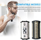 Dioche Trimmer Shavers Replacement Heads Durable Shaver Foil Cutter Heads Easy Install Safe for Body Grooming NO BG2040