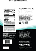 Terrasoul Superfoods Organic Coconut Sugar, 2 Lbs - Low Glycemic | Unrefined | Trace Minerals