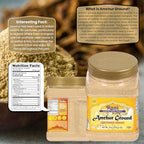 Rani Amchur (Mango) Ground Powder Spice 16oz (1lb) 454g PET Jar ~ All Natural, Indian Origin | No Color | Gluten Friendly | Vegan | NON-GMO | Kosher | No Salt or fillers