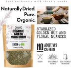 Organic Marjoram 1.76oz - Greek Dried Marjoram Leaves - Origanum Majorana - Organic Marjoram Spice for Cooking, Seasoning & Tea - Resealable Pouch (3.52oz)