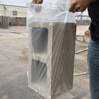 Allgala Heavy Duty PE Thick 3 mil Open-End Plastic Packaging Bags/Clear - 18x24-100 Bag