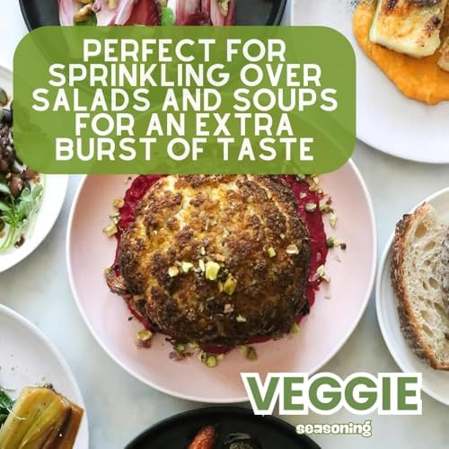 Everything But The Veggie Seasoning | Gourmet Vegetable Seasoning | Artisanal Spice Mix | All Natural | Non GMO | Hand Crafted | GLP-1 Friendly | Gourmet Vegetable Seasoning Blend | Made In USA | 4.8 oz | Small Batch | Gustus Vitae