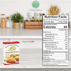 Kentucky Kernel Seasoned Flour Mix Coating Bulk 10 oz (4-Pack), 40 Total Ounces, Chicken, Chops, Beef, Seafood, Vegetables, Fried Pickles and Gravies With Galley Grove Sugar Free Mints