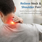Neck Massager with Heat – Ultimate Neck and Shoulder Massager for Relaxation, Portable USB Charging, Realistic Massage Sensation, 4D Masajeador de Espalda y Cuello para Alivio de Tensión y Dolor