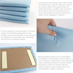 3D Anti-Collision Wall Padding Reusable and Removable Padded Wall Panel for Bedroom, Children's Room, 19.7" x 39.4", Pack of 5
