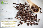 True Organic Ceylon Cloves Whole, 3.5 ounces, Premium Quality, USDA Organic & Kosher Certified, Non-GMO, Fresh Organic Cloves, Pure Ceylon Premium Quality.
