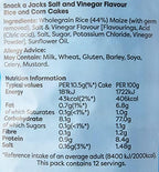 Snack a Jack Salt and Vinegar 126 g (Pack of 8)