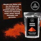 Paprika Powder 2lb by Naturevibe Botanicals | Red Paprika Ground Seasoning | Great for Garnishing (32 Ounces)