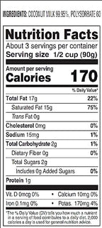 Aroy-D Coconut Milk 8.5 Fl Oz, Pack of 6
