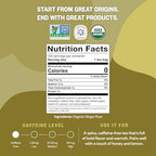 FGO Organic Ginger Tea, Caffeine Free, 100 Count, Eco-Conscious Tea Bags, Resealable Bag, Packaging May Vary (Pack of 1)
