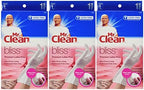 Mr. Clean 243034 Bliss Premium Latex-free Gloves, Large, 3 Pairs