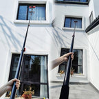Water Fed Telescopic Brush, High Window Cleaning Kit with Pole, Solar Panel Cleaning Brush for Home and Commercial Window Cleaning,3.6m/12ft