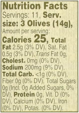 Iberia Spanish Manzanilla Olives Stuffed with Anchovies, 5.25 Oz (Pack of 12)