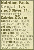 Iberia Spanish Manzanilla Olives Stuffed with Anchovies, 5.25 Oz (Pack of 12)