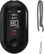 Portable Digital Breath Alcohol Tester with LCD Screen, Intelligent Buzzer Alerts, Non-Contact Detection, Type-C Rechargeable ABS Body