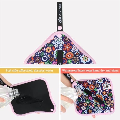 Invech Pee Cloth for Women Hiking Outdoor,Soft & Absorbent Pee Rag, Camping Reusable Toilet Paper Washable, Hygienic Female Urination Solution for Hiking, Travel