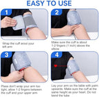 2XL Blood Pressure Cuff for Adult, Compatible with Most Monitors, ARM Blood Pressure Replacement Cuff with 8 Connectors 8.7"-24" (22-60cm)