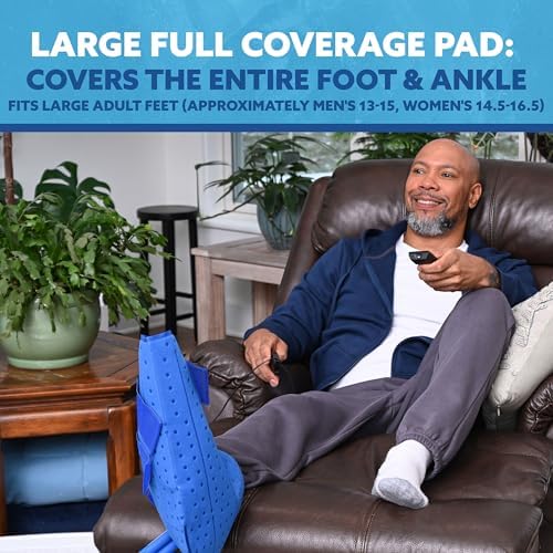 Polar Products Active Ice® 3.0 Cold Therapy Large Foot and Ankle Pad (Pad Only). Use only with System Pictured. Other Companies Now use The “Polar” Name. This Will not fit Them.