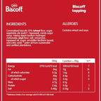 Lotus Biscoff - Spread Topping - Product of Europe (EXP. DATE = DD-MM-YY) - Vegan - Biscoff Cookie Butter Syrup - 2.2lb (Pack of 1) - Non GMO
