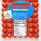SweetGourmet Hot Chew Cinnamon Bubble Gum Balls, Spicy Cinnamon Flavor, 5 Pound Bulk Bag, 1-Inch, Gluten-Free, Fat-Free, 275 Count