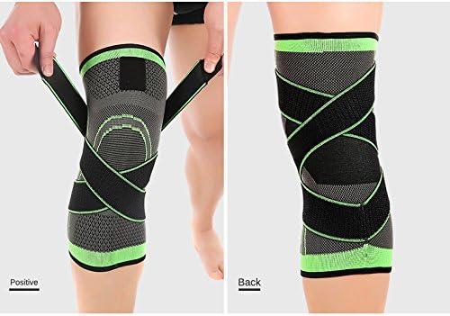 ASOONYUM Knee Sleeve,Compression Fit Support -for Joint Pain and Arthritis Relief, Improved Circulation Compression - Wear Anywhere - Single