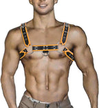 Adjustable Leather Body Chest Half Harness Punk Belt Clubwear Costume