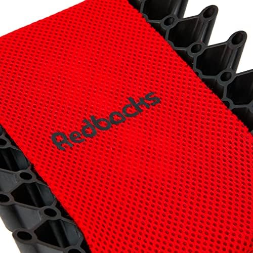 KNPDRDLW20 Pocket Kneepads, Machine Washable, Red