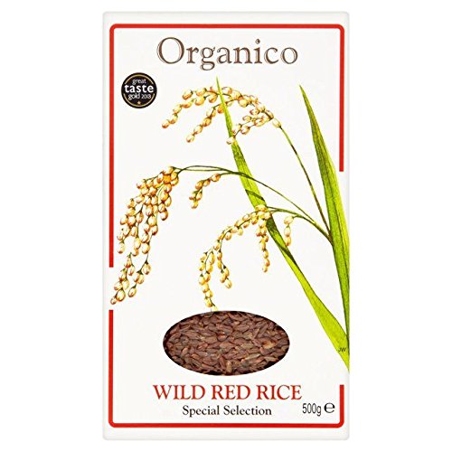 Organico Wild Red Rice Wholegrain - 500g (1.1lbs)