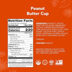 ALOHA Organic Plant Based Protein Bars - Peanut Butter Cup Bar - 12 Bars, Vegan, Low Sugar, Gluten-Free, Low Carb, Non-GMO, No Stevia, No Erythritol
