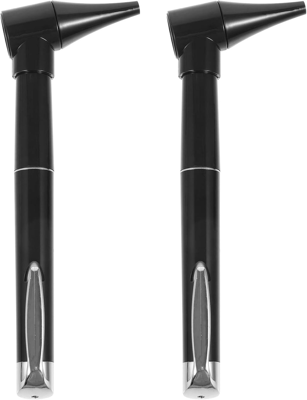 Healifty Medical Diagnostic Otoscope, Ear Care Ear Scope Magnifying Lens Clinical Penlight Flashlight Ear Care Set 2pcs