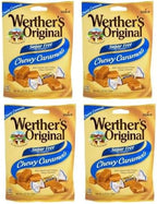 Werthers Original Sugar Free Chewy Caramels, 2.75 ounce (Pack of 4)