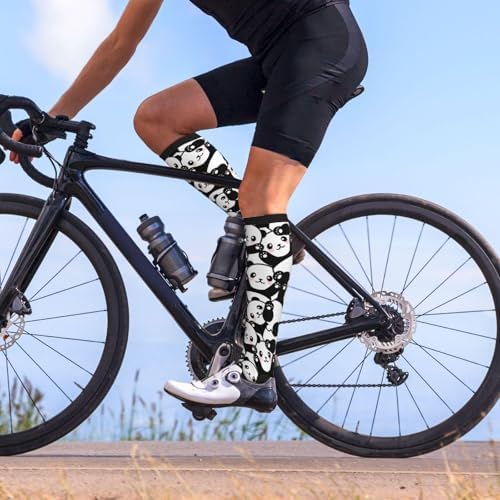 Compression Socks Calf Knee High Support Socks Novelty For Women Men Athletic Running Hiking Nurse