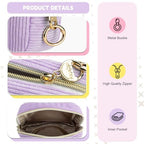 Period Bag for Teen Girls, Corduroy Sanitary Napkin Storage Bag, Menstrual Pad Pouches Tampon Holder for Purse