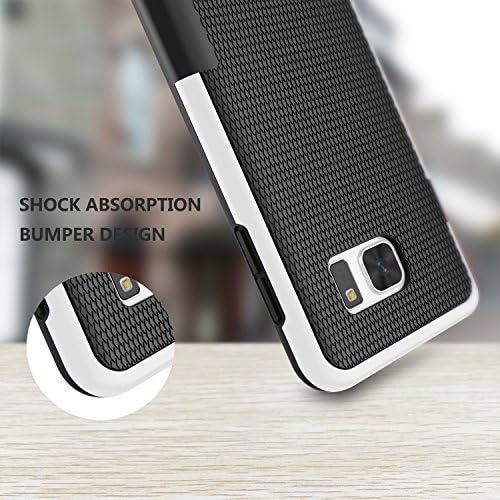 Jeylly Galaxy S7 Edge Case, One-Piece Ultra Slim 3 Color Impact Anti-Slip Rugged Soft TPU Bumper Shockproof Protective Case Cover Shell for Samsung Galaxy S7 Edge S VII Edge G935 - Black