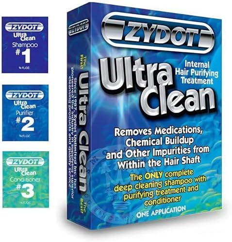 Zydot Ultra Clean Detox Shampoo Kit for Detoxing, Clear And Cleanse Your Hair follicle. Near Instant Cleansing, Toxin Removal And Detox Of Hair Follicle