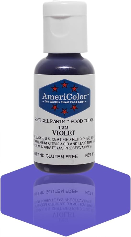 Americolor Soft Gel Paste Food Color, .75-Ounce, Violet