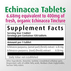 A. Vogel Echinaforce Tablets – Packaged Fresh Organic Echinacea – Daily Supplement for Immune Support – Non-GMO – Easy to Swallow – 120 Tablets