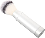 Men Shaving Brush Lightweight Travel Beard Brush with Nylon Bristles for Facial Hair Grooming and Shaving Soap Lathering Portable and Durable for Home or Travel